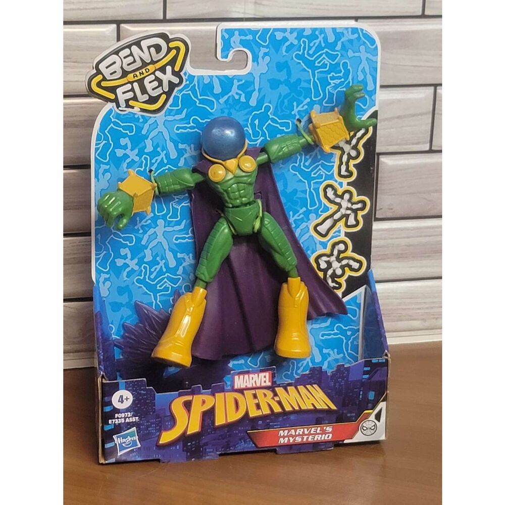 Spider-Man Marvel Bend and Flex Marvel’s Mysterio Action Figure #A65